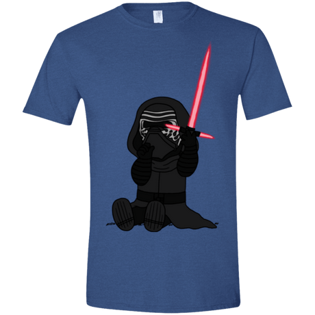 T-Shirts Heather Royal / X-Small Not Secure Sword Men's Semi-Fitted Softstyle