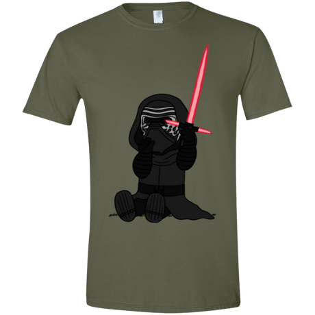 T-Shirts Military Green / S Not Secure Sword Men's Semi-Fitted Softstyle