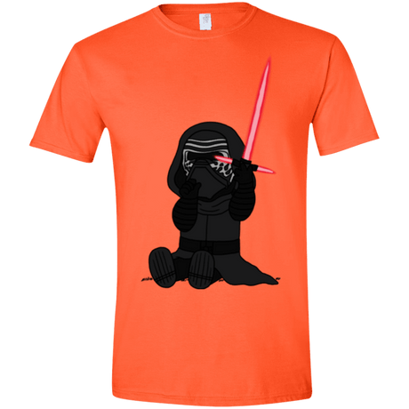 T-Shirts Orange / S Not Secure Sword Men's Semi-Fitted Softstyle