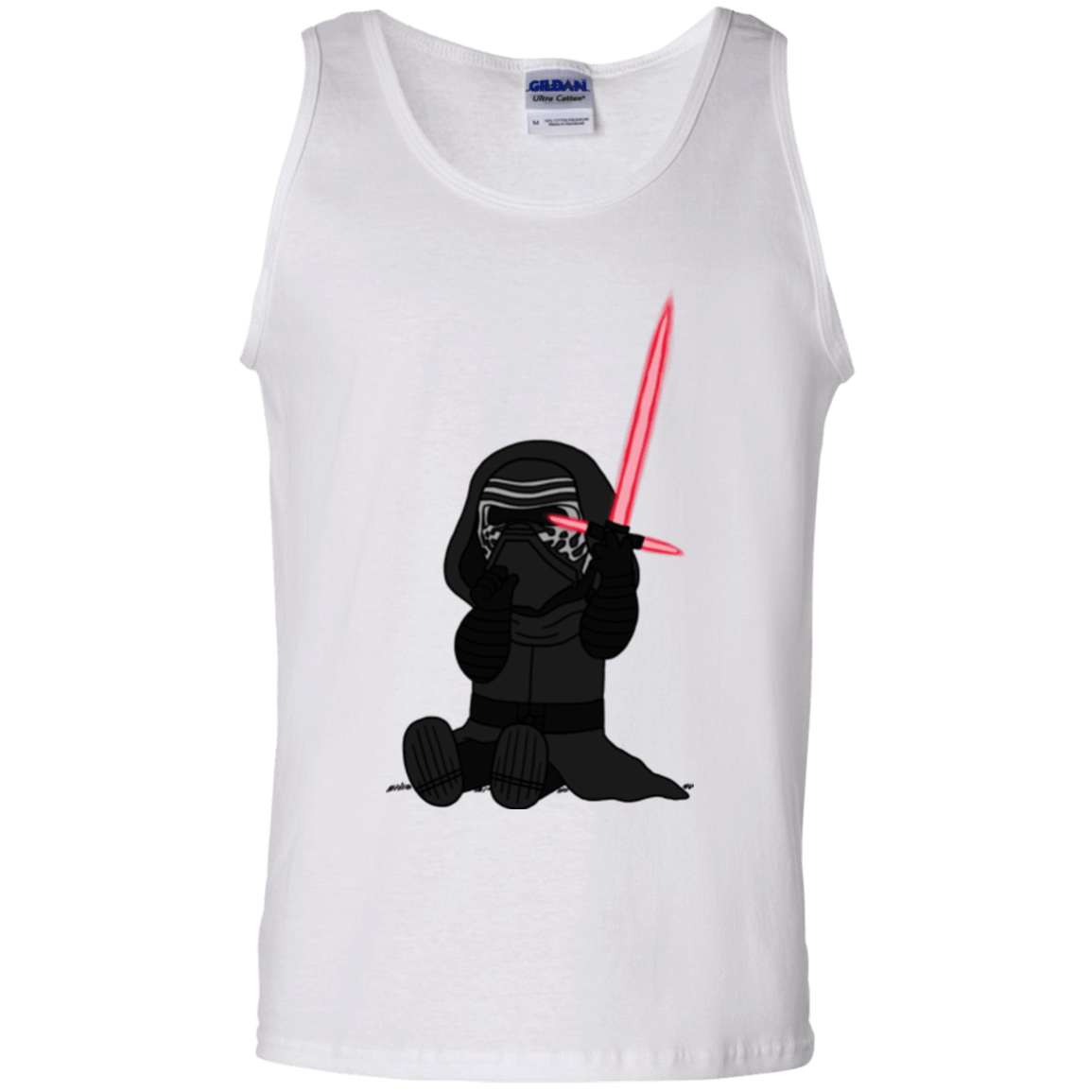 T-Shirts White / S Not Secure Sword Men's Tank Top