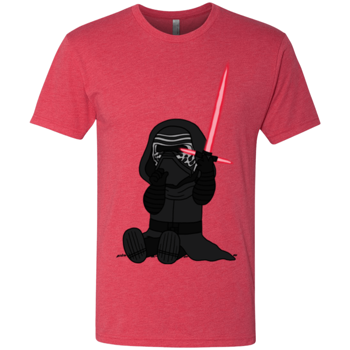 T-Shirts Vintage Red / S Not Secure Sword Men's Triblend T-Shirt