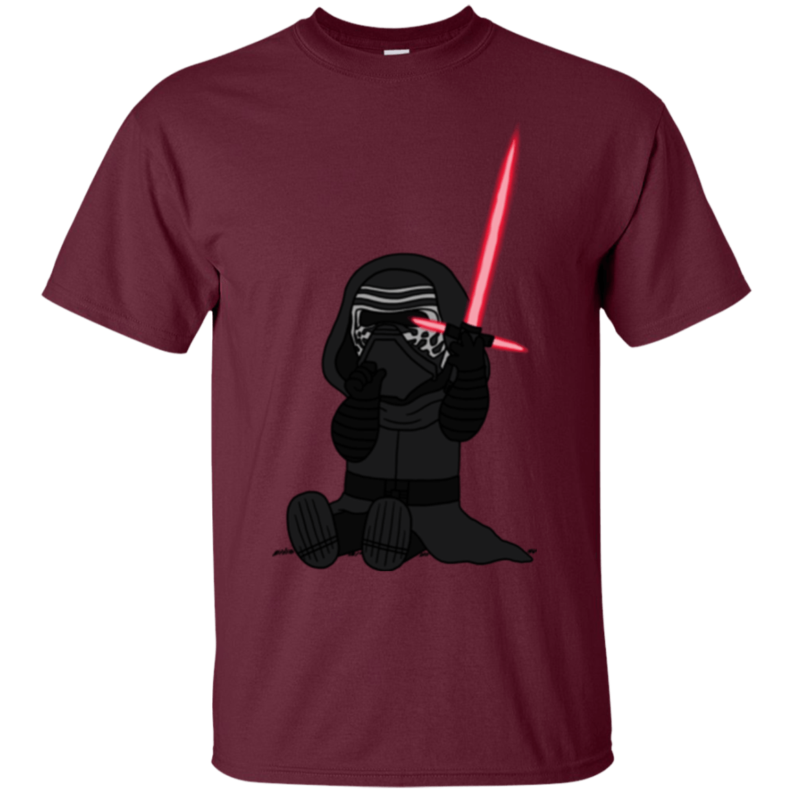 T-Shirts Maroon / S Not Secure Sword T-Shirt