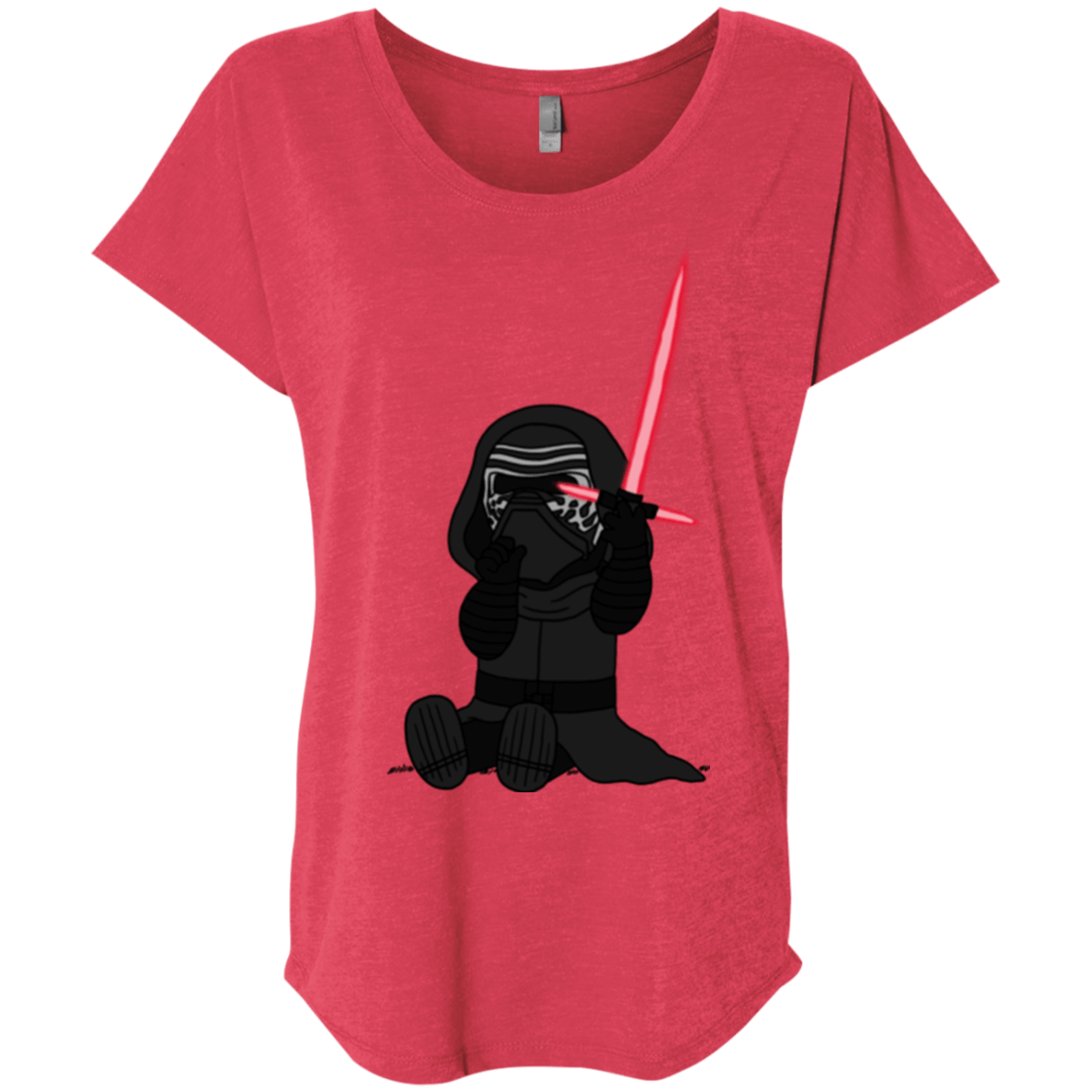 T-Shirts Vintage Red / X-Small Not Secure Sword Triblend Dolman Sleeve