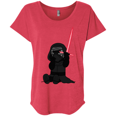 T-Shirts Vintage Red / X-Small Not Secure Sword Triblend Dolman Sleeve