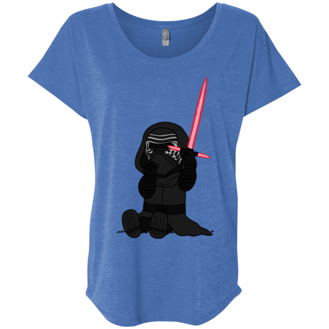 T-Shirts Vintage Royal / X-Small Not Secure Sword Triblend Dolman Sleeve