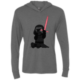 T-Shirts Premium Heather / X-Small Not Secure Sword Triblend Long Sleeve Hoodie Tee