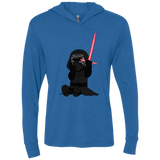 T-Shirts Vintage Royal / X-Small Not Secure Sword Triblend Long Sleeve Hoodie Tee