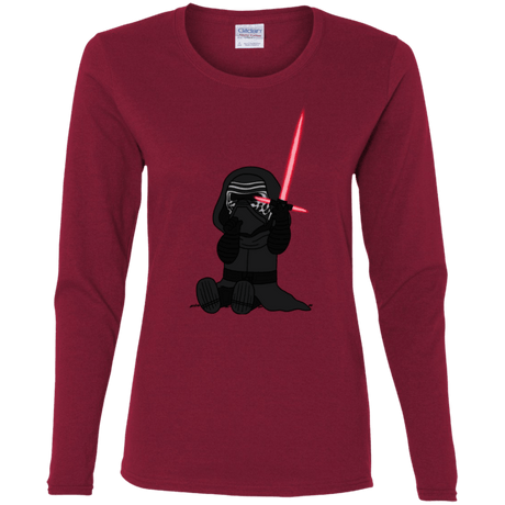 T-Shirts Cardinal / S Not Secure Sword Women's Long Sleeve T-Shirt