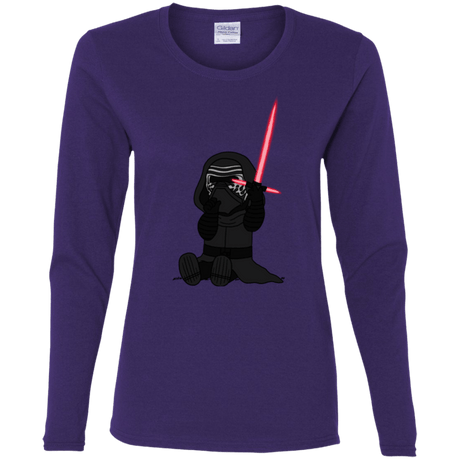 T-Shirts Purple / S Not Secure Sword Women's Long Sleeve T-Shirt