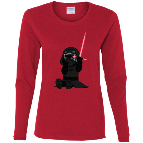 T-Shirts Red / S Not Secure Sword Women's Long Sleeve T-Shirt