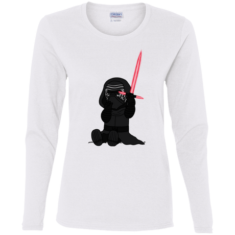 T-Shirts White / S Not Secure Sword Women's Long Sleeve T-Shirt