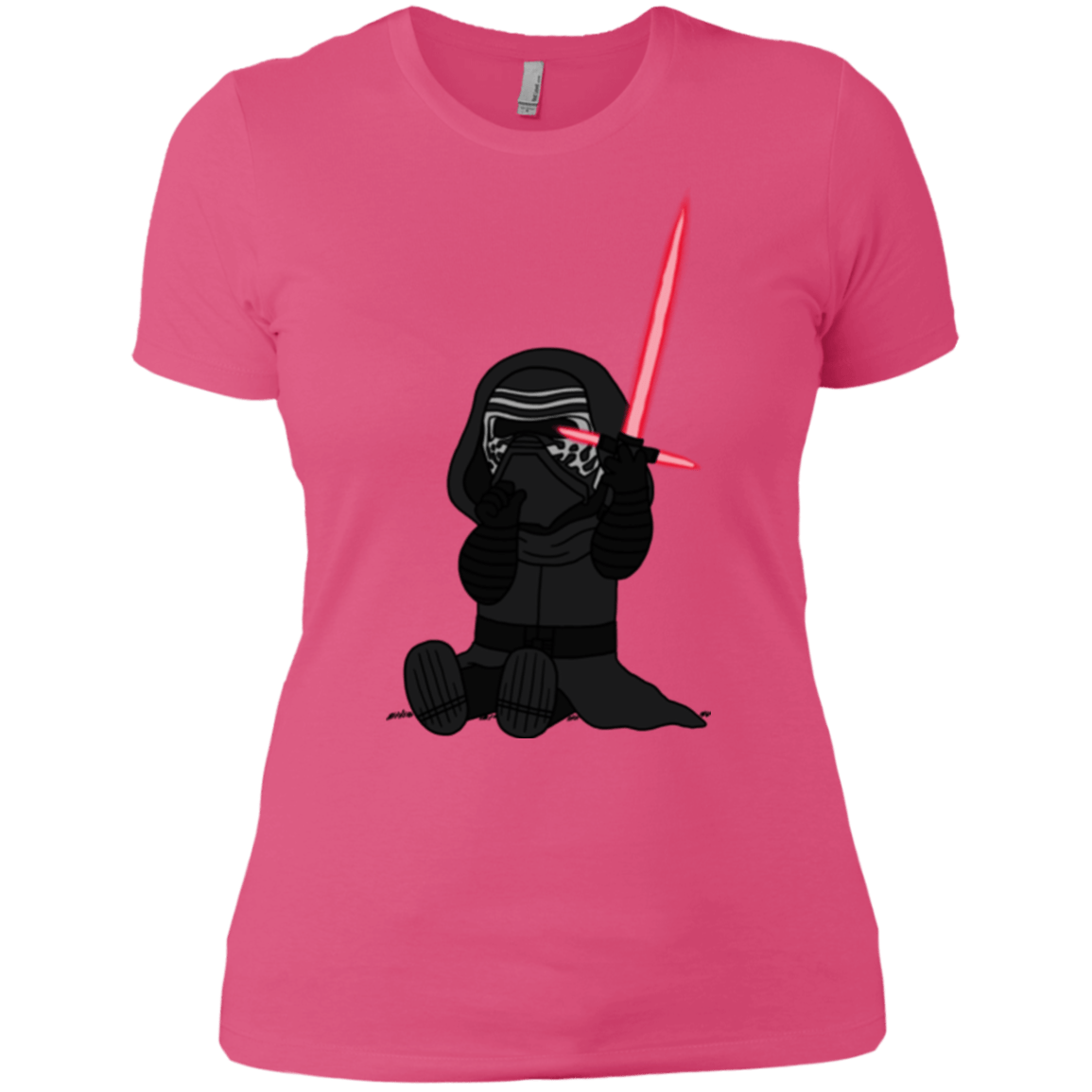 T-Shirts Hot Pink / X-Small Not Secure Sword Women's Premium T-Shirt
