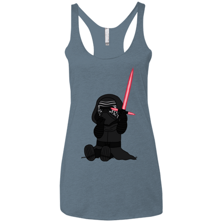 T-Shirts Indigo / X-Small Not Secure Sword Women's Triblend Racerback Tank