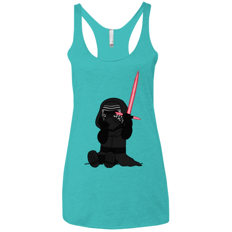 T-Shirts Tahiti Blue / X-Small Not Secure Sword Women's Triblend Racerback Tank