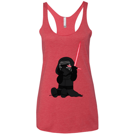 T-Shirts Vintage Red / X-Small Not Secure Sword Women's Triblend Racerback Tank