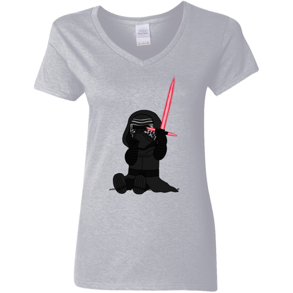 T-Shirts Sport Grey / S Not Secure Sword Women's V-Neck T-Shirt