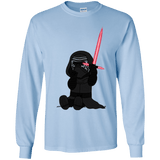 T-Shirts Light Blue / YS Not Secure Sword Youth Long Sleeve T-Shirt