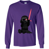 T-Shirts Purple / YS Not Secure Sword Youth Long Sleeve T-Shirt