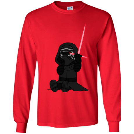 T-Shirts Red / YS Not Secure Sword Youth Long Sleeve T-Shirt