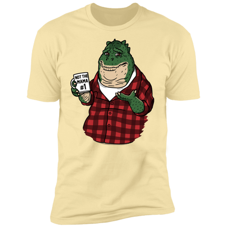 T-Shirts Banana Cream / S Not The Mama Men's Premium T-Shirt