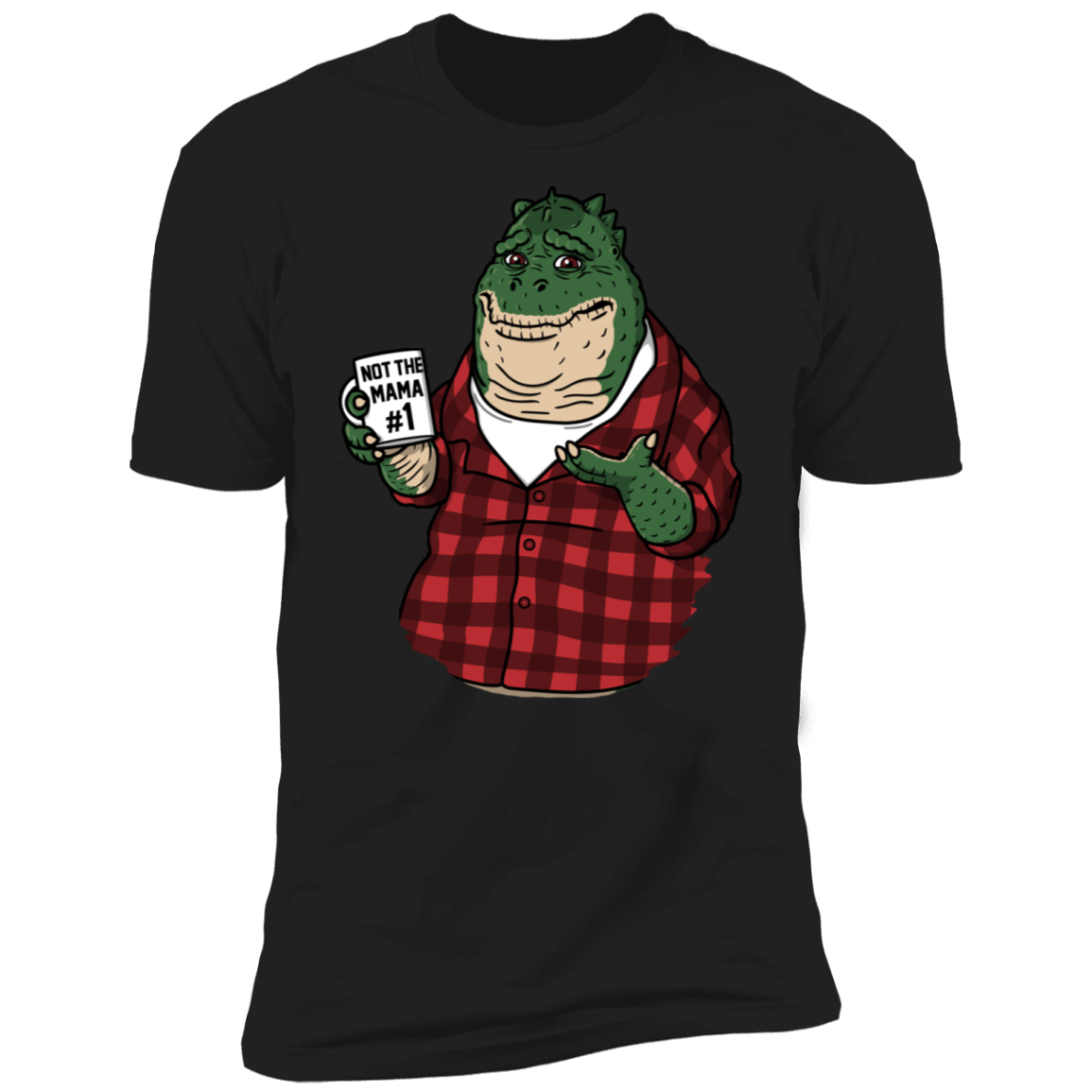 T-Shirts Black / S Not The Mama Men's Premium T-Shirt