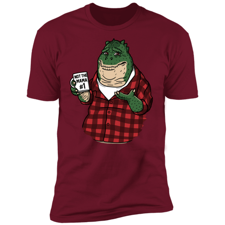 T-Shirts Cardinal / S Not The Mama Men's Premium T-Shirt