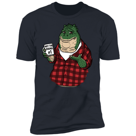 T-Shirts Indigo / S Not The Mama Men's Premium T-Shirt