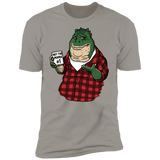 T-Shirts Light Grey / S Not The Mama Men's Premium T-Shirt