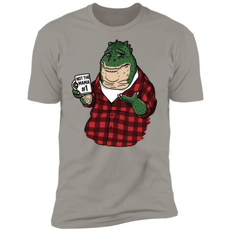 T-Shirts Light Grey / S Not The Mama Men's Premium T-Shirt