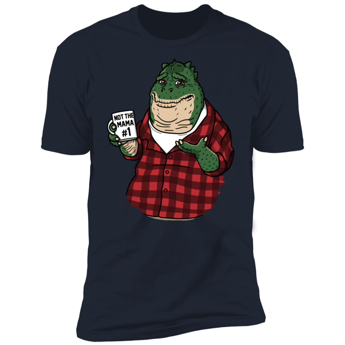 T-Shirts Midnight Navy / S Not The Mama Men's Premium T-Shirt