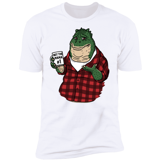 T-Shirts White / S Not The Mama Men's Premium T-Shirt