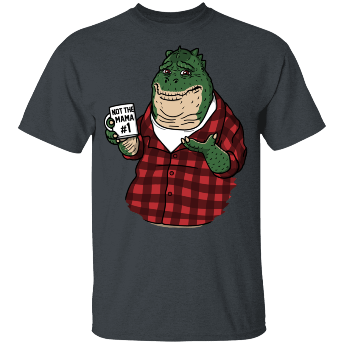 T-Shirts Dark Heather / YXS Not The Mama Youth T-Shirt