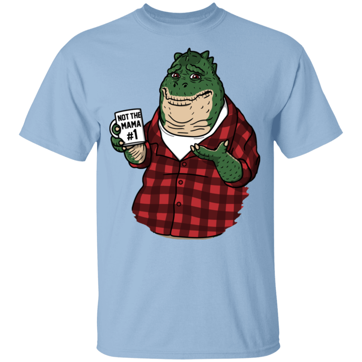 T-Shirts Light Blue / YXS Not The Mama Youth T-Shirt