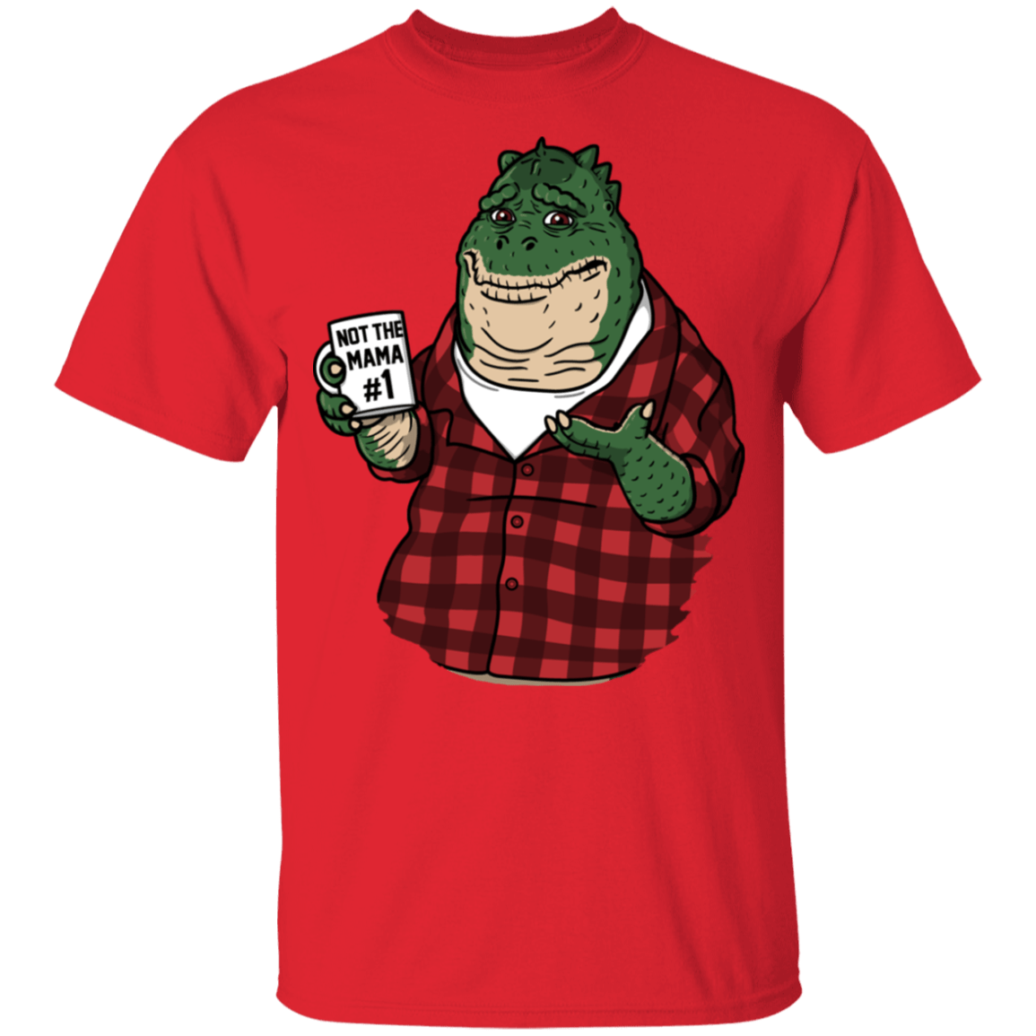 T-Shirts Red / YXS Not The Mama Youth T-Shirt