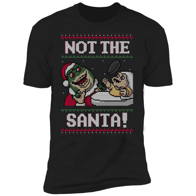 T-Shirts Black / X-Small Not the Santa Men's Premium T-Shirt