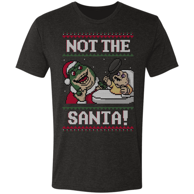 T-Shirts Vintage Black / S Not the Santa Men's Triblend T-Shirt