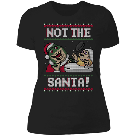 T-Shirts Black / X-Small Not the Santa Women's Premium T-Shirt