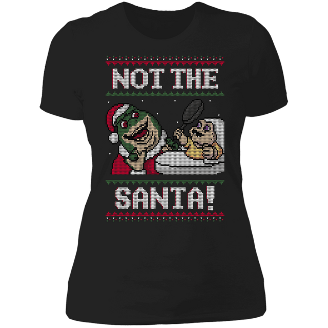 T-Shirts Black / X-Small Not the Santa Women's Premium T-Shirt
