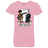 T-Shirts Light Pink / YXS Not Today Girls Premium T-Shirt