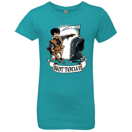 T-Shirts Tahiti Blue / YXS Not Today Girls Premium T-Shirt