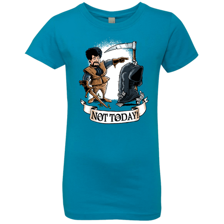 T-Shirts Turquoise / YXS Not Today Girls Premium T-Shirt