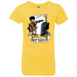T-Shirts Vibrant Yellow / YXS Not Today Girls Premium T-Shirt