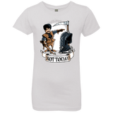 T-Shirts White / YXS Not Today Girls Premium T-Shirt