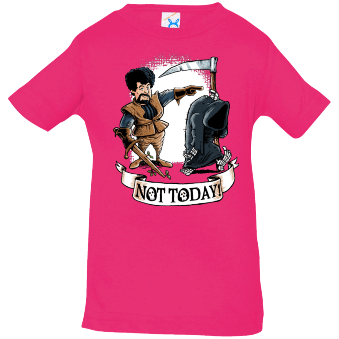 T-Shirts Hot Pink / 6 Months Not Today Infant Premium T-Shirt