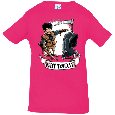 T-Shirts Hot Pink / 6 Months Not Today Infant Premium T-Shirt