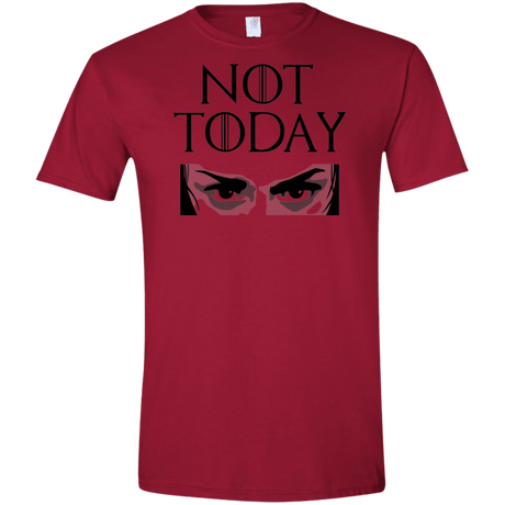 T-Shirts Cardinal Red / S Not Today Men's Semi-Fitted Softstyle