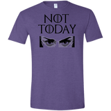 T-Shirts Heather Purple / S Not Today Men's Semi-Fitted Softstyle