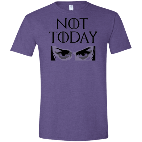 T-Shirts Heather Purple / S Not Today Men's Semi-Fitted Softstyle