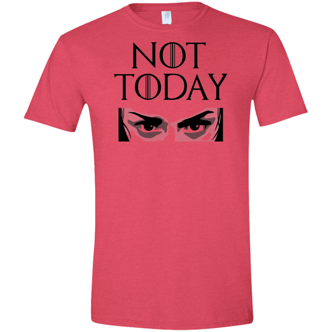 T-Shirts Heather Red / S Not Today Men's Semi-Fitted Softstyle