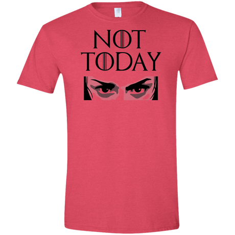 T-Shirts Heather Red / S Not Today Men's Semi-Fitted Softstyle
